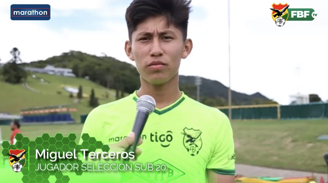 MIGUEL TERCEROS ES CONVOCADO A LA SELECCIÓN SUB 20