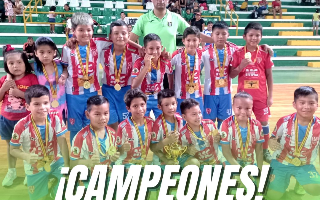 CAMPEONES DE FUTBOL DE SALON – CAT. 2013