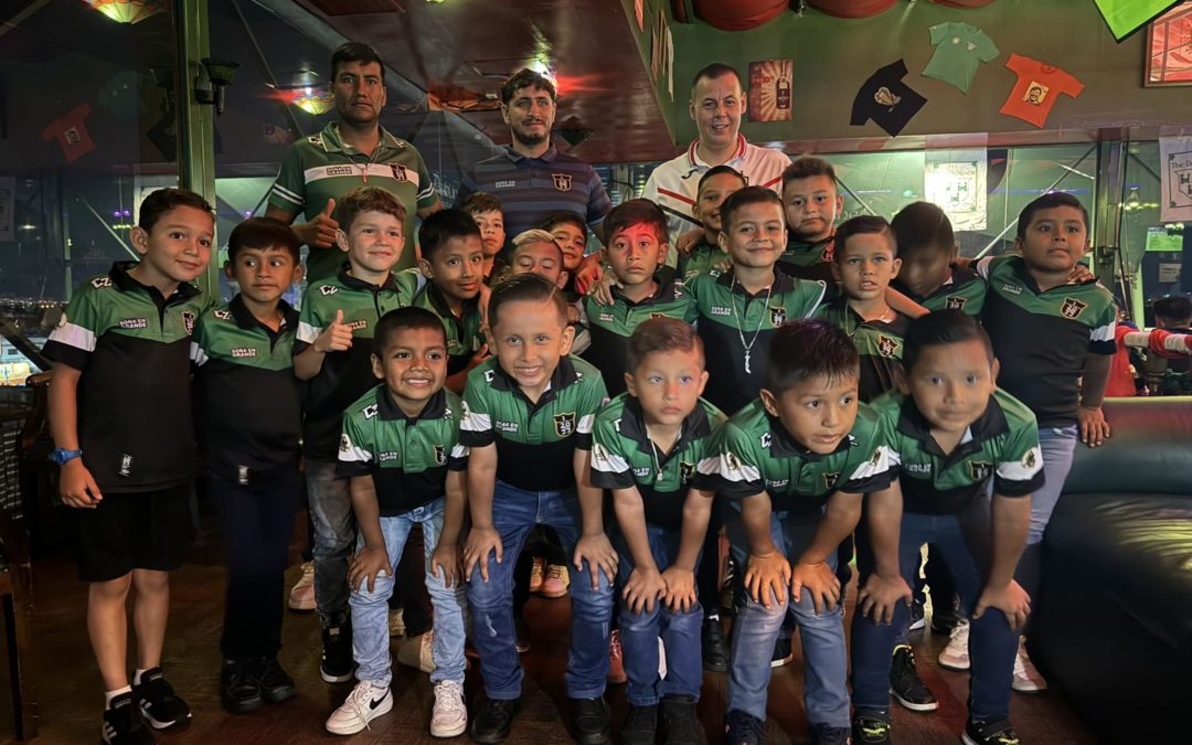 Cena especial de celebración CAMPEONES ACF 2023 Sub-7.⚽🔥